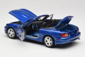 Mazda MX-5 NA 10th Anniversary Blue Metallic Gate 1:18 01071 Kov – obrázek 5 z 8