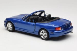 Mazda MX-5 NA 10th Anniversary Blue Metallic Gate 1:18 01071 Kov – obrázek 7 z 8