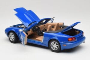 Mazda MX-5 NA Twilight Modrý Mica Gate 1:18 1013 Kov – obrázek 5 z 8