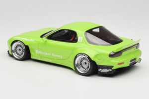 Mazda RX-7 FD Rocket Bunny Pearl Green Otto 1:18 OT1155 Pryskyřice – obrázek 5 z 6