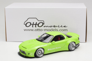 Mazda RX-7 FD Rocket Bunny Pearl Green Otto 1:18 OT1155 Pryskyřice – obrázek 6 z 6