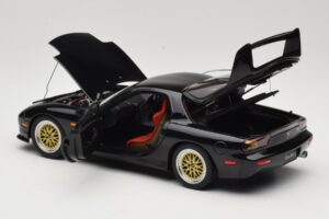 Mazda RX-7 FD Tuned Version Brilliant Black AUTOart 1:18 75968 Kov – obrázek 5 z 8