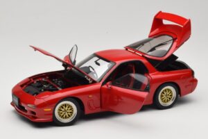 Mazda RX-7 FD Tuned Version Vintage Red AUTOart 1:18 75969 Kov – obrázek 2 z 8