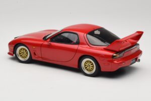 Mazda RX-7 FD Tuned Version Vintage Red AUTOart 1:18 75969 Kov – obrázek 7 z 8