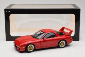 Mazda RX-7 FD Tuned Version Vintage Red AUTOart 1:18 75969 Kov – obrázek 8 z 8