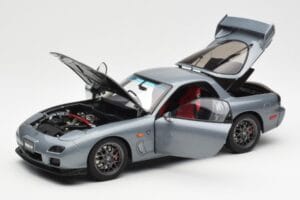 Mazda RX-7 FD Spirit R Type A Šedý Metallic AUTOart 1:18 75987 Kov – obrázek 2 z 8
