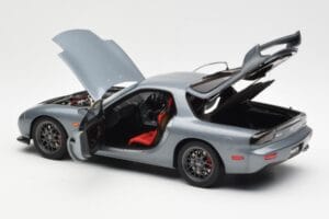 Mazda RX-7 FD Spirit R Type A Šedý Metallic AUTOart 1:18 75987 Kov – obrázek 5 z 8