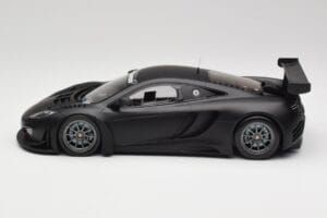 McLaren 12C GT3 Carbon Mat Černý Minichamps 1:18 151121390 Kov – obrázek 3 z 6