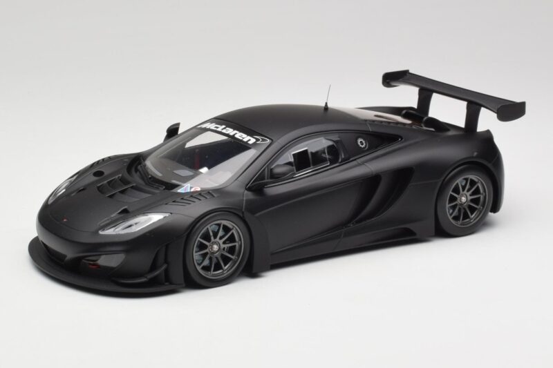 McLaren 12C GT3 Carbon Mat Černý Minichamps 1:18 151121390 Kov