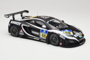 McLaren 12C GT3 Dorr Motorsport #69 C. Adams / M. Klasen 24 Hours Nurburgring 2013 Minichamps 1:18 151131369 Kov – obrázek 4 z 6
