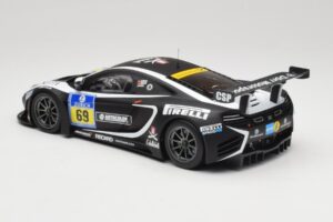 McLaren 12C GT3 Dorr Motorsport #69 C. Adams / M. Klasen 24 Hours Nurburgring 2013 Minichamps 1:18 151131369 Kov – obrázek 5 z 6