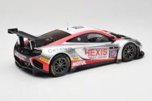 McLaren 12C GT3 Hexis Racing #107 O. Panis / F. Cazenave 24 Hours of Spa 2013 Minichamps 1:18 151131397 Kov – obrázek 2 z 6