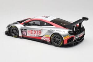 McLaren 12C GT3 Hexis Racing #107 O. Panis / F. Cazenave 24 Hours of Spa 2013 Minichamps 1:18 151131397 Kov – obrázek 5 z 6