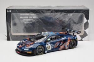 McLaren 12C GT3 #88 Von Ryan Racing A. Barff / T. Goodwin / B. Senna Spa 24 Hours 2013 Minichamps 1:18 151131388 Kov – obrázek 6 z 6