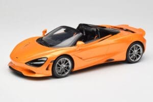 McLaren 750S Spider Papaya Orange GT Spirit 1:18 GT488 Pryskyřice