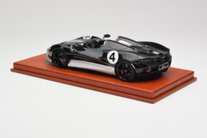McLaren Elva Černý Stříbrný AB Models 1:18 REMC022 Pryskyřice – obrázek 5 z 7