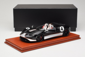 McLaren Elva Černý Stříbrný AB Models 1:18 REMC022 Pryskyřice – obrázek 7 z 7
