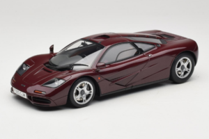 McLaren F1 Burgundy Red GT Spirit 1:18 GT534 Pryskyřice