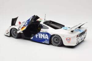 McLaren F1 GTR BMW Motorsport #42 J. Lehto / S. Soper / N. Piquet 24 Hours of Le Mans 1997 Minichamps 1:18 530133742 Kov – obrázek 5 z 8
