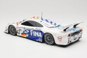 McLaren F1 GTR BMW Motorsport #42 J. Lehto / S. Soper / N. Piquet 24 Hours of Le Mans 1997 Minichamps 1:18 530133742 Kov – obrázek 7 z 8