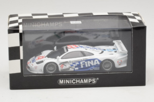 McLaren F1 GTR #9 Fina P. Kox / R. Ravaglia / A. Montermini 24 Hours of Le Mans 1997 Minichamps 1:43 MCLAREN002 Kov – obrázek 5 z 5