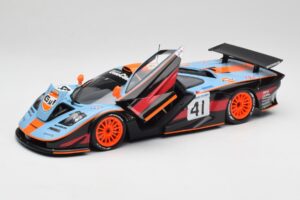 McLaren F1 GTR Gulf #41 P. Gounon / S. Oloffson 24 Hours of Le Mans 1997 Minichamps 1:18 530133741 Kov – obrázek 2 z 8