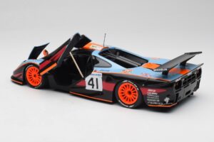 McLaren F1 GTR Gulf #41 P. Gounon / S. Oloffson 24 Hours of Le Mans 1997 Minichamps 1:18 530133741 Kov – obrázek 5 z 8