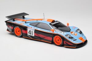 McLaren F1 GTR Gulf #41 P. Gounon / S. Oloffson 24 Hours of Le Mans 1997 Minichamps 1:18 530133741 Kov – obrázek 6 z 8