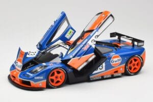 McLaren F1 GTR Gulf Racing #33 S. Bellm / A. Weaver / J. Lehto 24 Hours of Le Mans 1996 Minichamps 1:18 530133633 Kov – obrázek 2 z 8