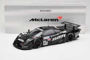 McLaren F1 GTR Gulf Team Davidoff #41 T. Bscher / E. Pirro / R. Capello 24 Hours of Le Mans 1998 Minichamps 1:18 530133841 Ko – obrázek 8 z 8