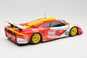 McLaren F1 GTR Gulf Team Davidoff #40 D. O'Rourke / G. Sugden / J. Auberlein 24 Hours of Le Mans 1998 Minichamps 1:18 5301338 – obrázek 3 z 8