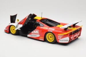 McLaren F1 GTR Gulf Team Davidoff #40 D. O'Rourke / G. Sugden / J. Auberlein 24 Hours of Le Mans 1998 Minichamps 1:18 5301338 – obrázek 5 z 8