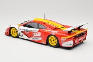 McLaren F1 GTR Gulf Team Davidoff #40 D. O'Rourke / G. Sugden / J. Auberlein 24 Hours of Le Mans 1998 Minichamps 1:18 5301338 – obrázek 7 z 8