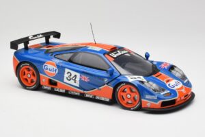 McLaren F1 GTR #34 Gulf Racing 1996 UT Models 1:18 39621 Kov – obrázek 6 z 8