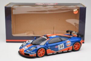 McLaren F1 GTR #34 Gulf Racing 1996 UT Models 1:18 39621 Kov – obrázek 8 z 8
