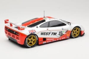 McLaren F1 GTR West Competition #49 J. Nielsen / J. Mass / T. Bscher 24 Hours of Le Mans 1995 Minichamps 1:18 530133549 Kov – obrázek 3 z 8
