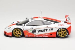 McLaren F1 GTR West Competition #49 J. Nielsen / J. Mass / T. Bscher 24 Hours of Le Mans 1995 Minichamps 1:18 530133549 Kov – obrázek 4 z 8