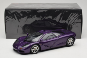 McLaren F1 Fialový LCD 1:18 LCD18014-PU Kov – obrázek 8 z 8