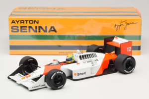 McLaren MP4/4 Honda #12 A. Senna Marlboro McLaren F1 World Champion 1988 Minichamps 1:18 540881812 Kov – obrázek 7 z 7