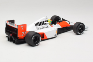 McLaren MP4/5B Honda #27 A. Senna Marlboro McLaren F1 World Champion 1990 Minichamps 1:18 540901827 Kov – obrázek 2 z 7