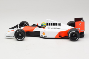 McLaren MP4/5B Honda #27 A. Senna Marlboro McLaren F1 World Champion 1990 Minichamps 1:18 540901827 Kov – obrázek 3 z 7