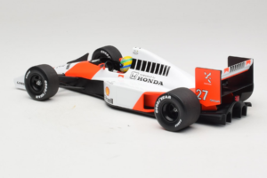 McLaren MP4/5B Honda #27 A. Senna Marlboro McLaren F1 World Champion 1990 Minichamps 1:18 540901827 Kov – obrázek 5 z 7