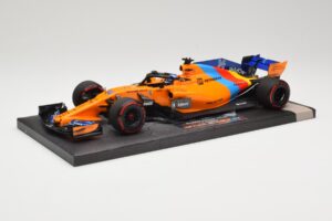 McLaren MCL33 Renault #14 F. Alonso Last F1 Race Abu Dhabi GP 2018 Minichamps 1:18 537183914 Kov – obrázek 2 z 6