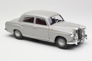 Mercedes 180 W120 Ponton Graphite Grey Revell 1:18 08974 Kov – obrázek 6 z 8