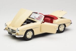 Mercedes 190 SL W121 Béžový Minichamps 1:18 103037034 Kov – obrázek 2 z 8
