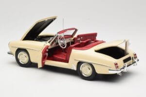Mercedes 190 SL W121 Béžový Minichamps 1:18 103037034 Kov – obrázek 5 z 8