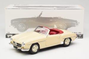 Mercedes 190 SL W121 Béžový Minichamps 1:18 103037034 Kov – obrázek 8 z 8