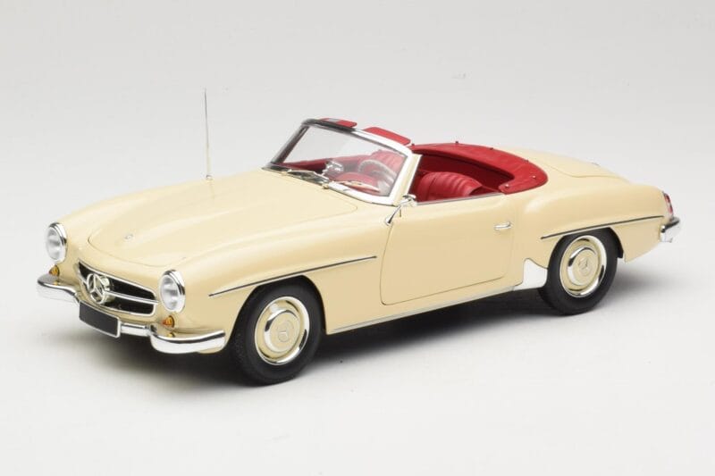 Mercedes 190 SL W121 Béžový Minichamps 1:18 103037034 Kov