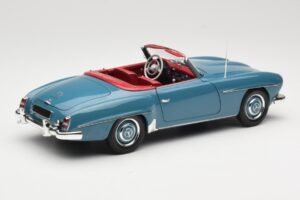 Mercedes 190 SL W121 Modrý Minichamps 1:18 103037033 Kov – obrázek 3 z 8