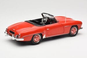 Mercedes 190 SL W121 Guards Red Minichamps 1:18 100037032 Kov – obrázek 3 z 8